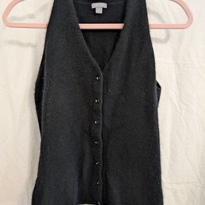 Ann Taylor Classic Black Vest